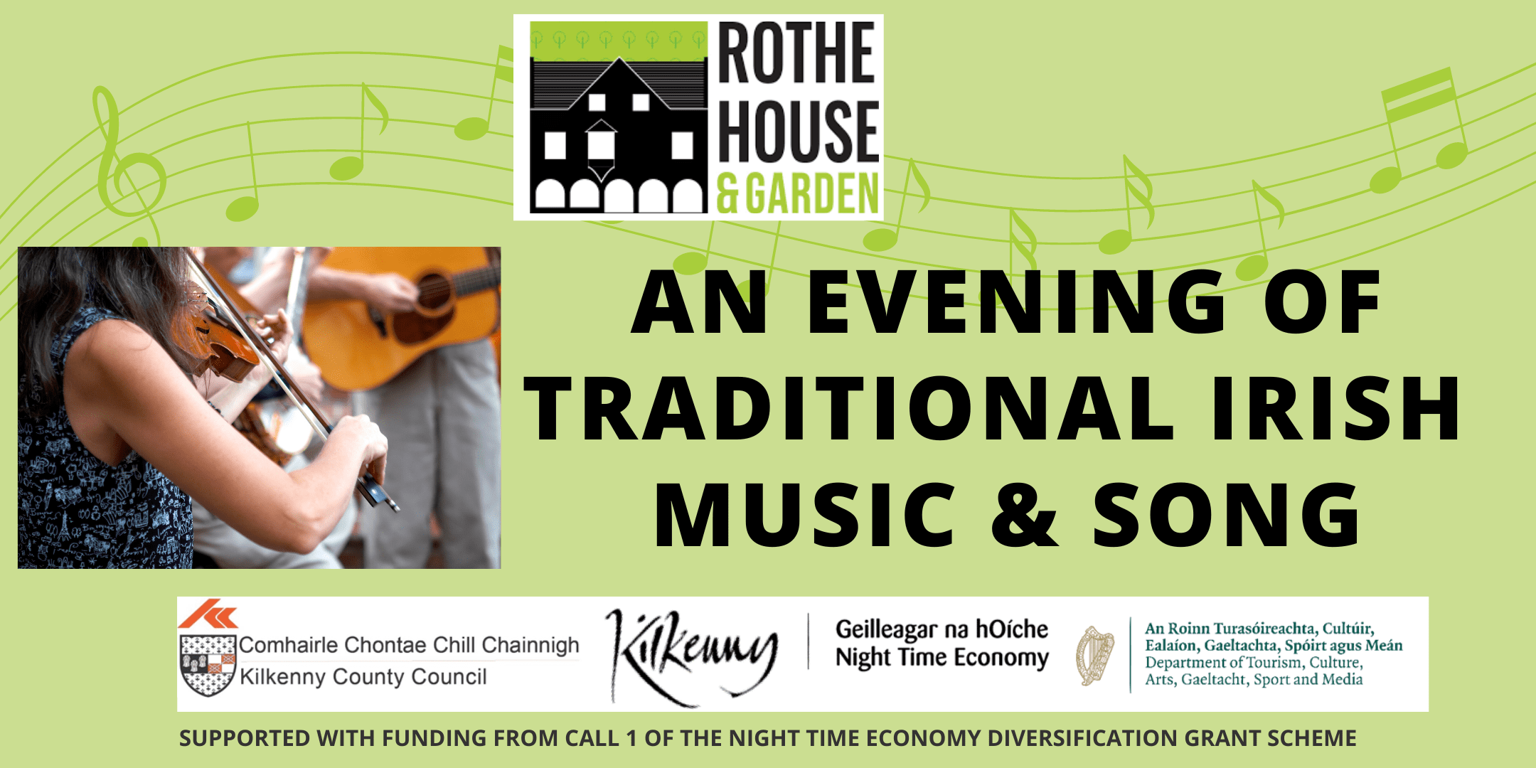 Trad Session this July at Rothe House | Rothe House & Garden