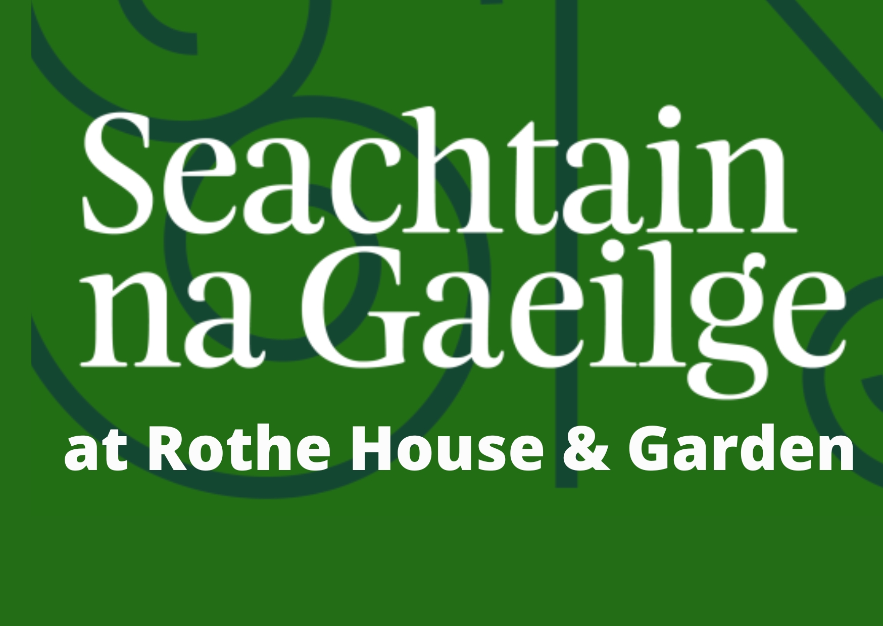 Seachtain na Gaeilge 2025 at Rothe House