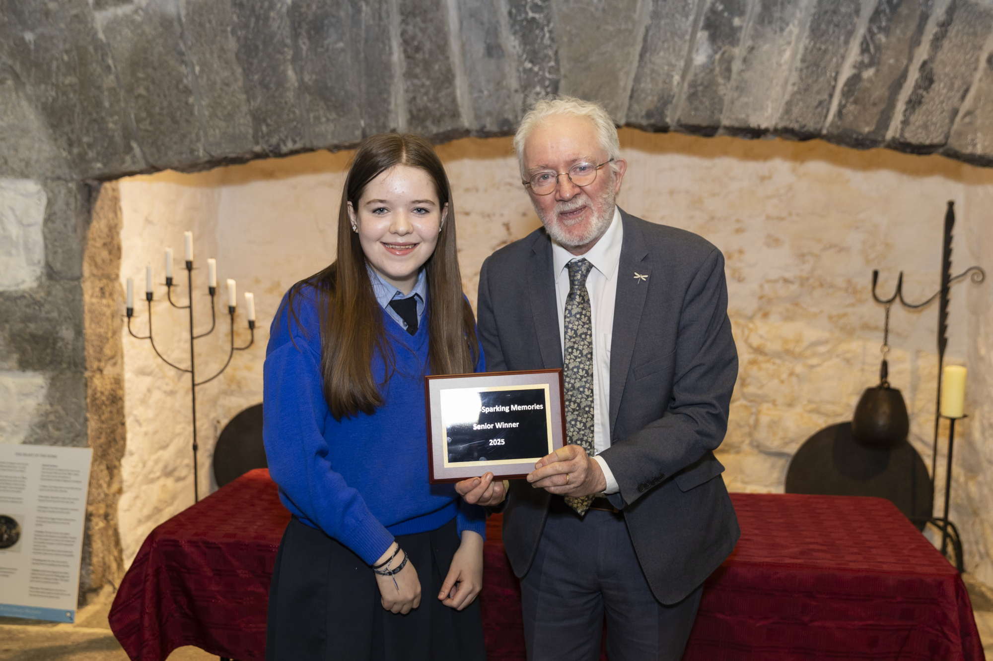 Beatrice Mealy Senior Winner, Senator Malcolm Noonan