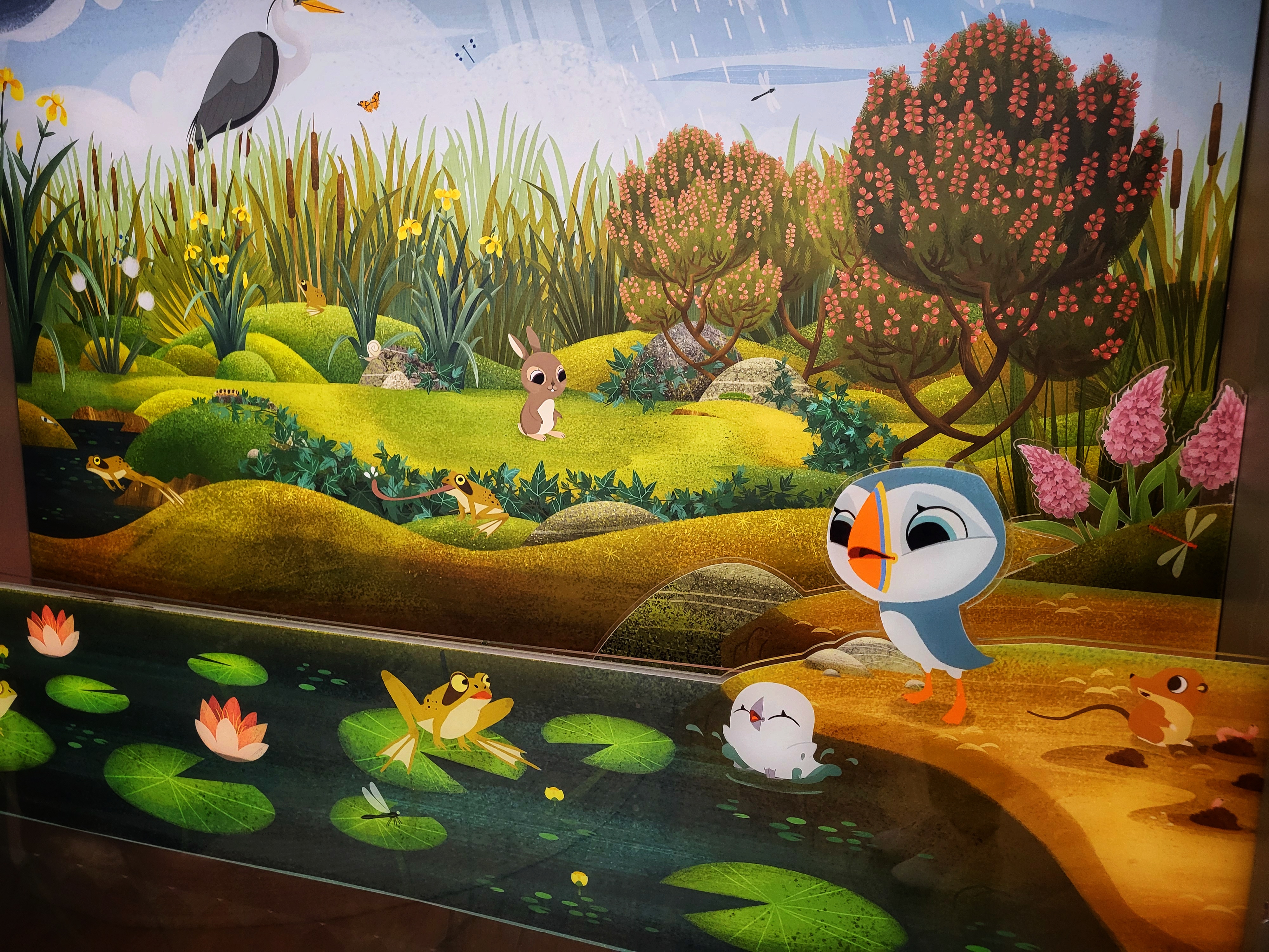 Puffin Rock Habitats exhibition