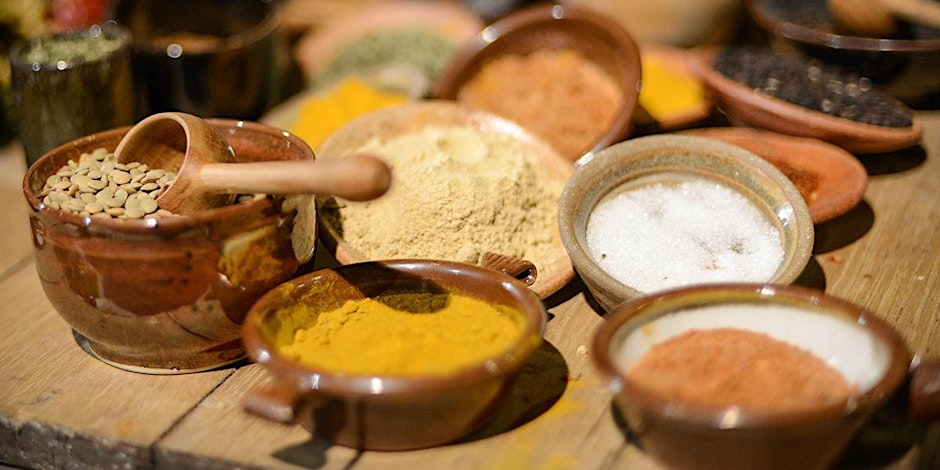 Spice bowls for medieval banquet