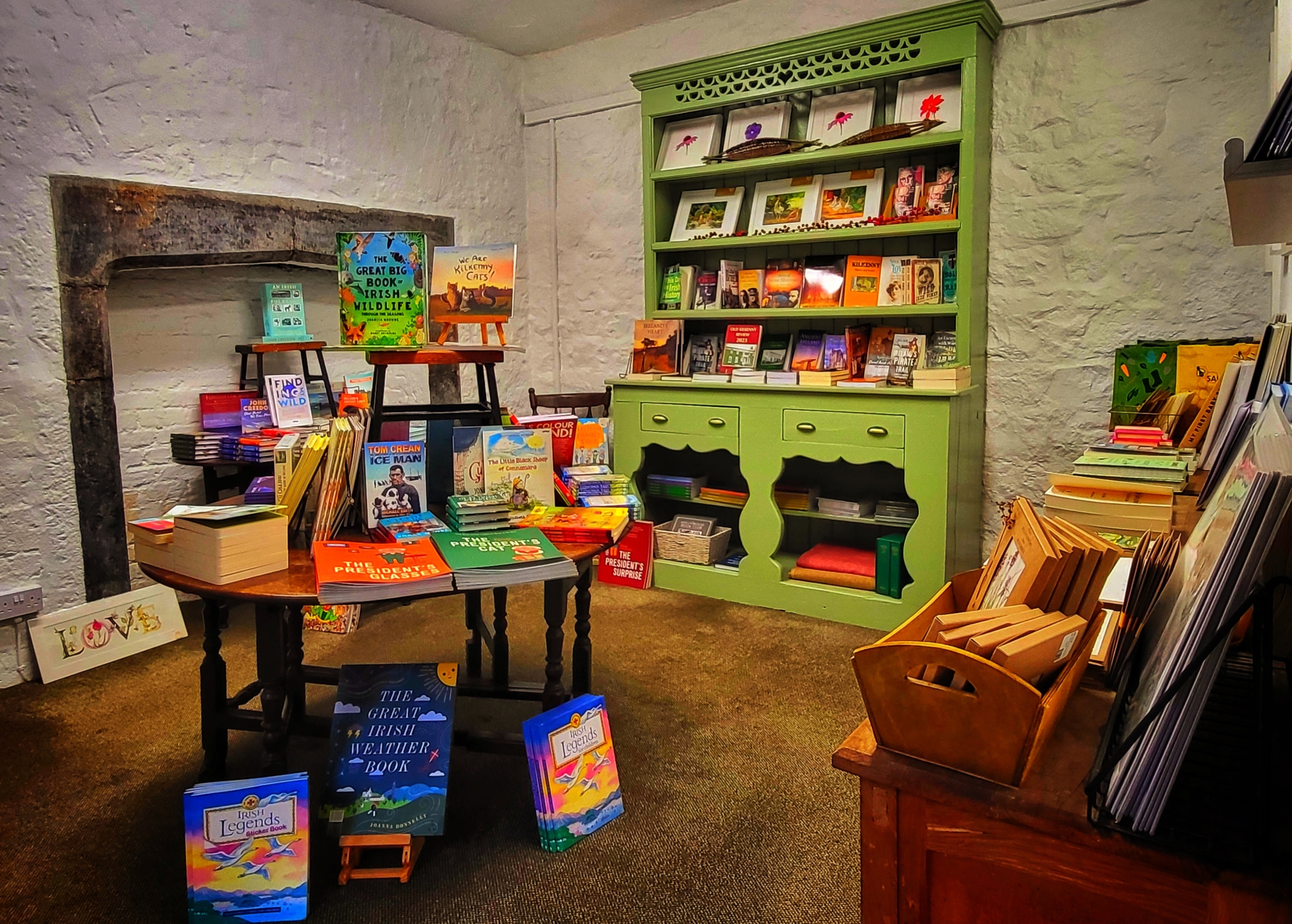 Book shop at Rothe House
