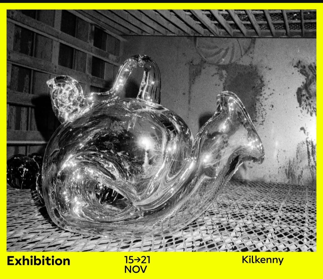 Three Letters, Three Wells exhibition poster