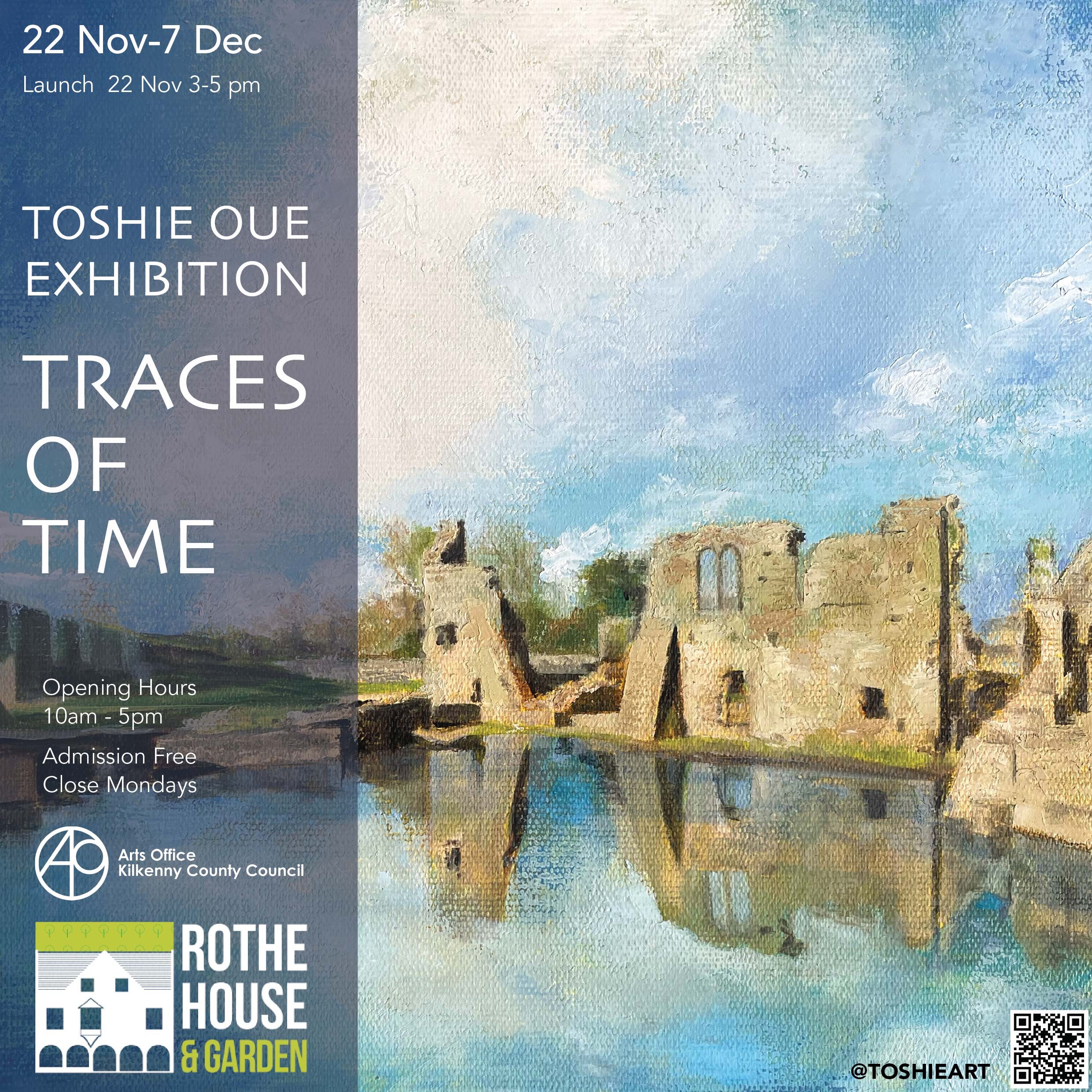 Poster for Traces of Time exhibition at Rothe House